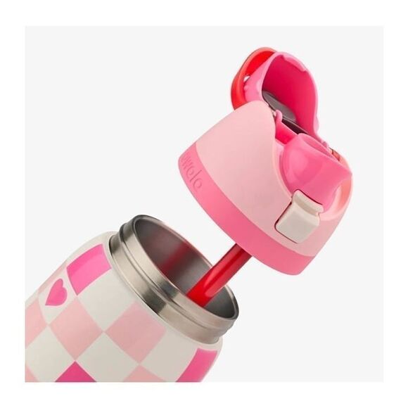 Owala CHECK ME OUT Valentines Day Checker Hearts Freesip 32oz - Picture 7 of 9
